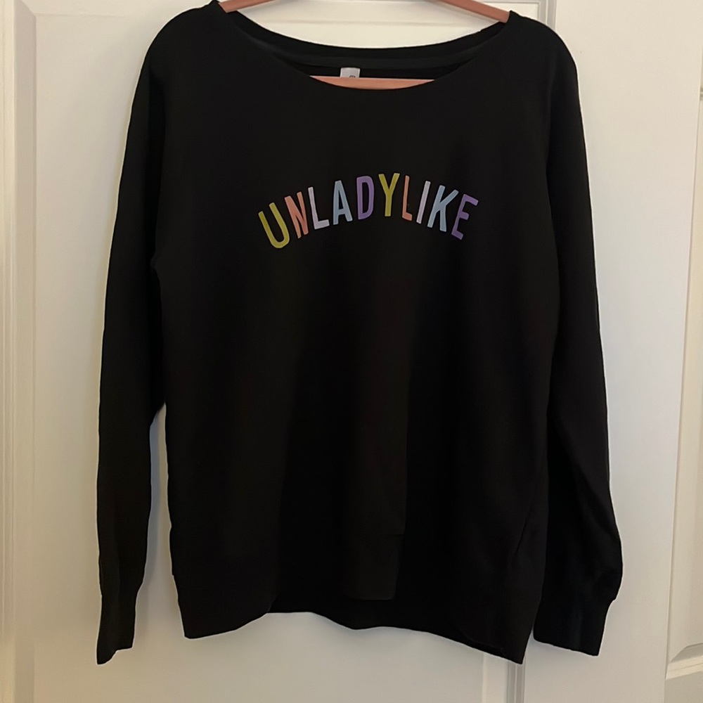 Unladylike printed sweatshirt
